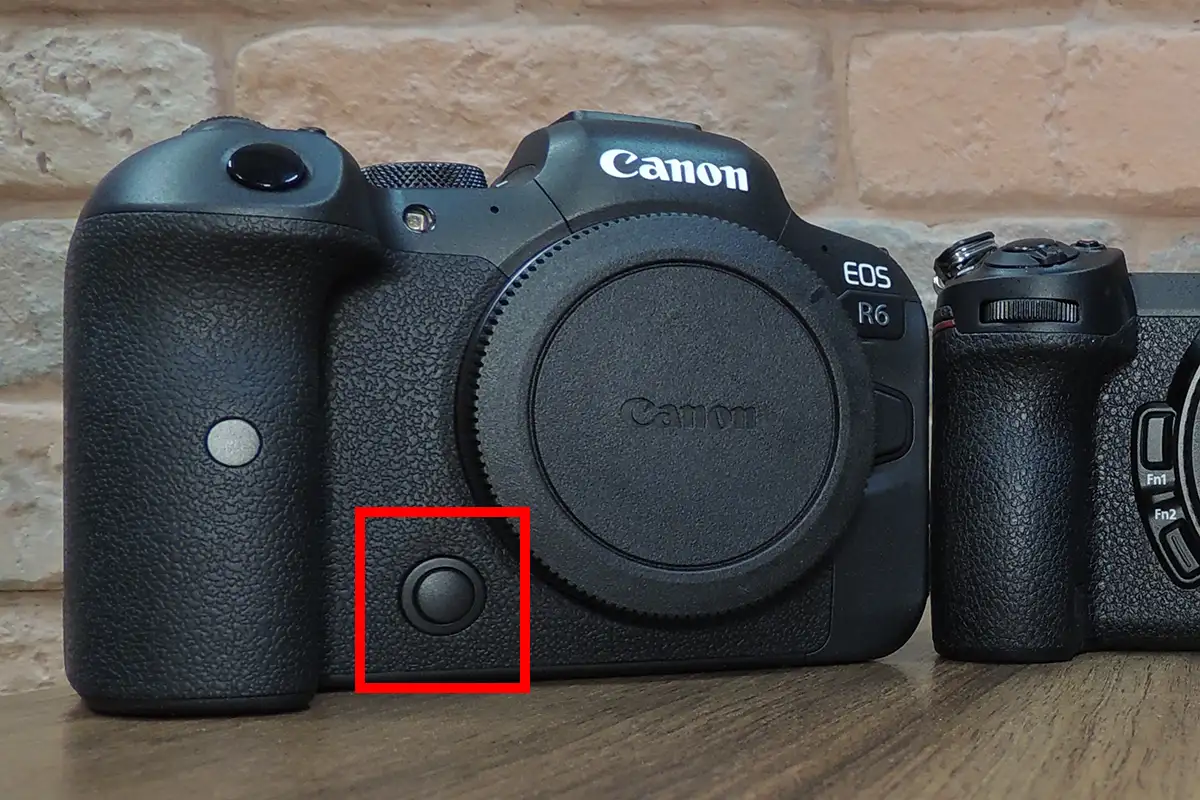 Canon R6 DOF Preview Button