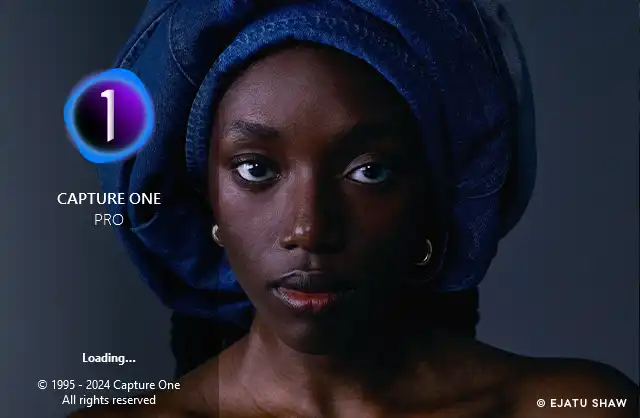 Capture One Pro Splash Screen